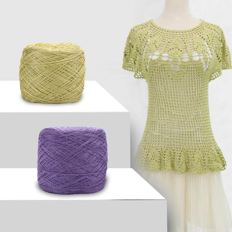 %100 Saf Keten Örgü İpliği