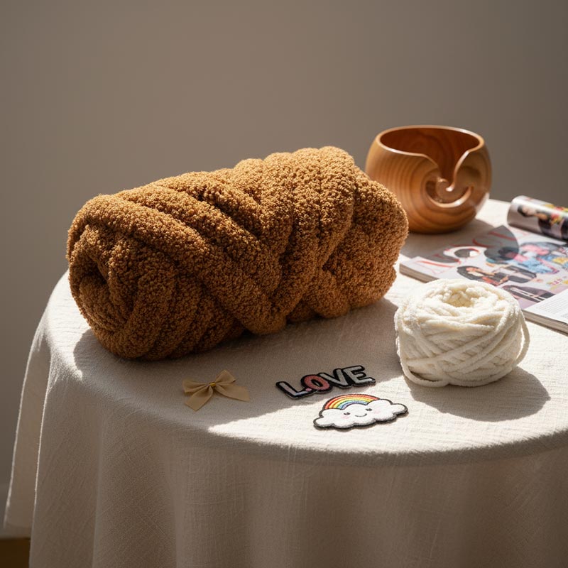 3cm Tıknaz Teddy Polar Şönil İplik